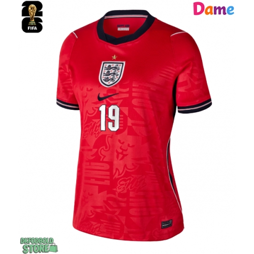 England Ollie Watkins #19 Replika Udebanetrøje Dame VM 2026 Kortærmet